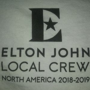 Elton John 2018-2019 Tour Crew T-Shirt